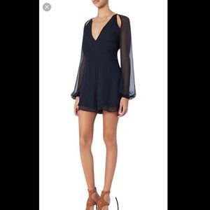 Exclusive for Intermix Astra romper in navy